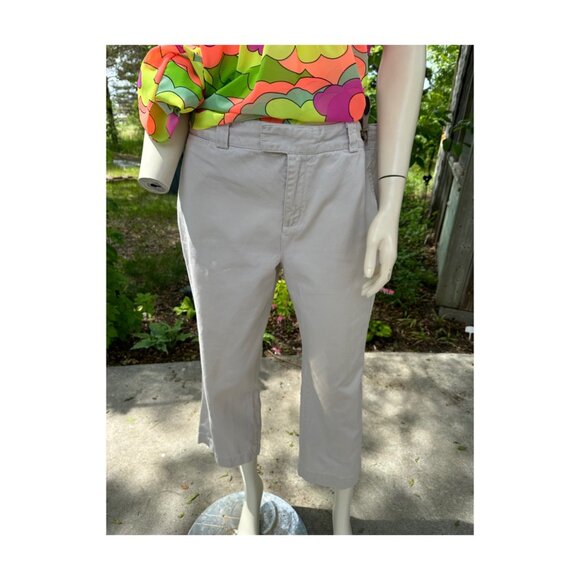 Y2K Tommy Hilfiger Belt Back Trousers Pants Suspender Buttons Straight Leg - Picture 7 of 12